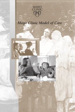 Mayo Clinic Model of Care