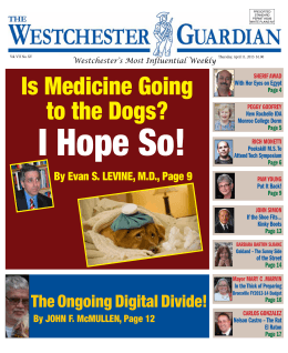 April 11, 2013 - Westchester Guardian