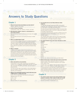 Answers To Study Questions (odd)