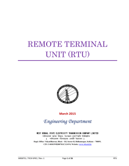 remote terminal unit (rtu)