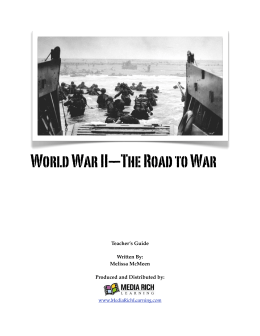 World War II—The Road to War