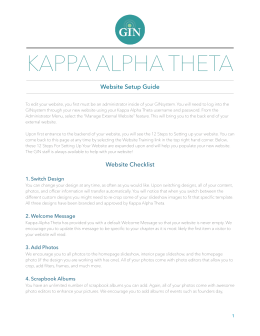 KAT - Website Setup Guide