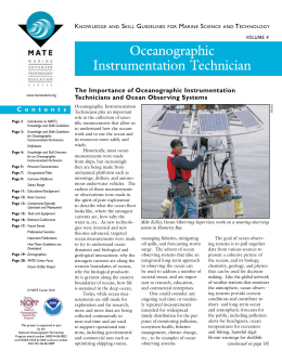 Oceanographic Instrumentation Technician