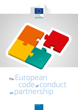 The European code of conduct on partnership in the