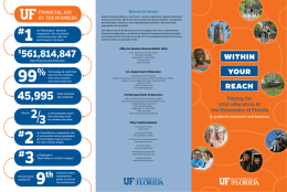 $561,814,847 - UF Office for Student Financial Affairs