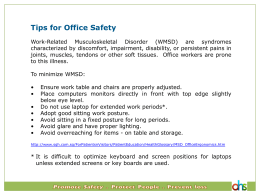 Tips for Office Safety 1