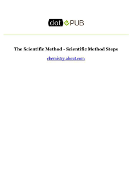 The Scientific Method - Scientific Method Steps
