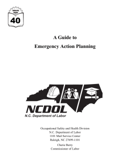 A Guide to Emergency Action Planning