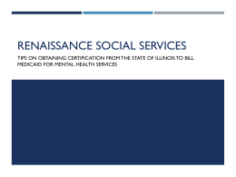 Michael Banghart - Renaissance Social Services