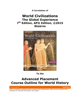 World Civilizations: The Global Experience, 7th Edition