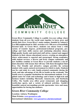 Profile - Green River CC