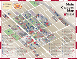 Main Campus Map - Temple University