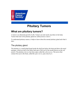 Pituitary Tumors - American Cancer Society