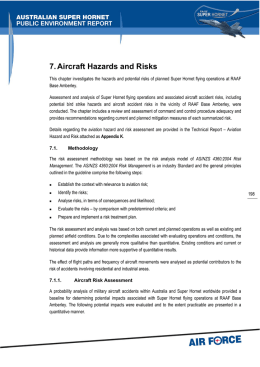 7. Aircraft Hazards and Risks