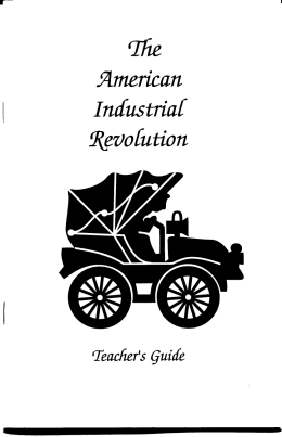 The American Industrial Revolution