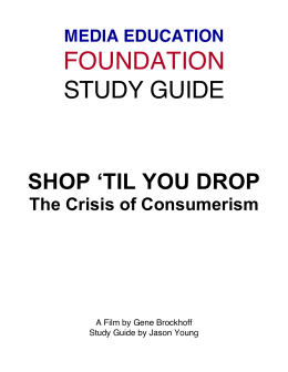 Shop `Til You Drop - Study Guide