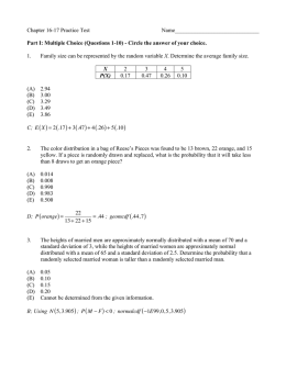 Chapter 16-17 Practice Test