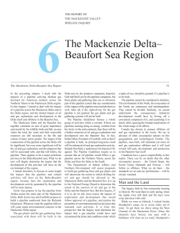 The Mackenzie Delta– Beaufort Sea Region