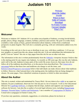 Judaism 101 - Grace Notes