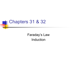 Faraday`s Law Induction