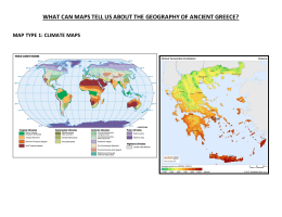 WHAT CAN MAPS TELL US ABOUT THE GEOGRAPHY OF