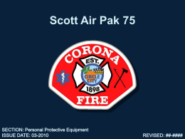Scott Air Pak 75