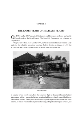 the early years of military flight