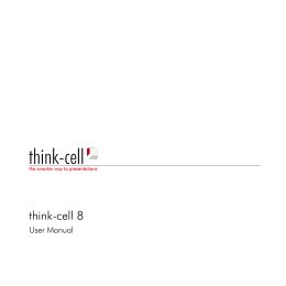 think-cell 8 – User Guide