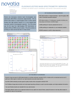 the oligonucleotide MS analysis brochure.
