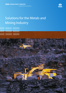Solutions for the Metals and Mining Industry_Brochure_A4_090412