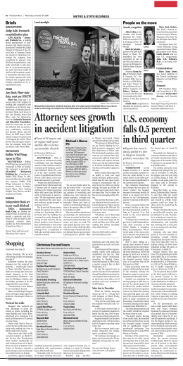 Attorney sees growth in accident litigation