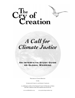The Cry of Creation: A Call for Climate Justice