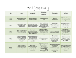 Cell jeopardy