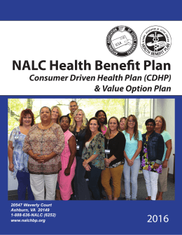 NALC Health Benefit Plan - National Association of Letter Carriers