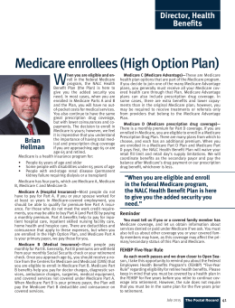 NALC Director, Health Benefit Plan: Medicare enrollees (High