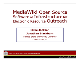 MediaWiki Open Source