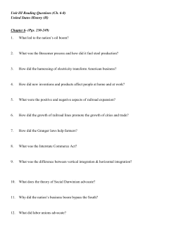 Unit III Reading Questions (Ch. 6