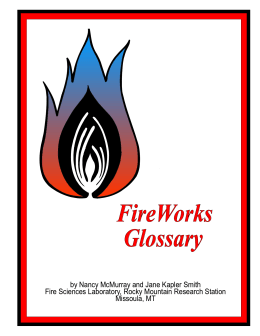 Glossary - Fire Sciences Laboratory