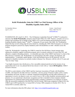 Keith Wiedenkeller Joins the USBLN as Chief Strategy Officer of the
