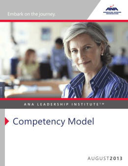 Competency Model - Nursing Knowledge Center