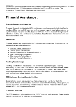 Financial Assistance - The University of Texas at Austin