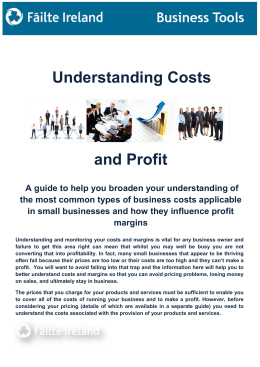Understanding Costs and Profit