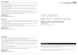 candidates` election statements