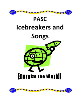 Icebreakers and Songs