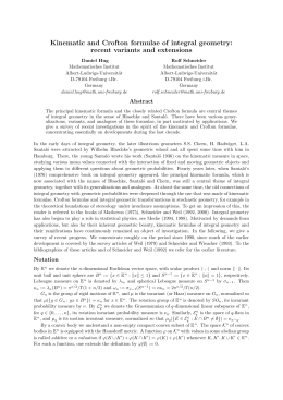 Kinematic and Crofton formulae of integral geometry: recent variants