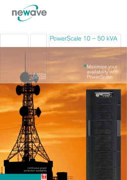 Newave PowerScale UPS systeem