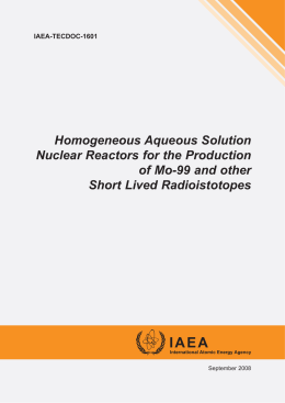 Homogeneous Aqueous Solution Nuclear