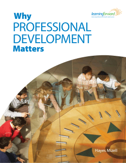 Why Professional Development Matters