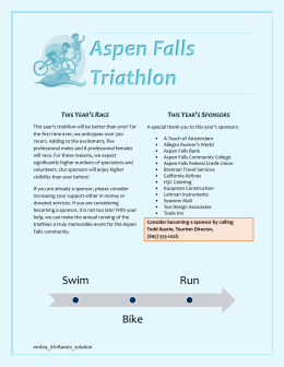 Aspen Falls Triathlon
