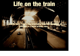 Life on the train - Peter J Jackson, Funeral Directors